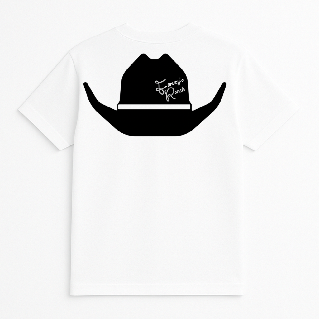 White Fonzys Ranch T-Shirt