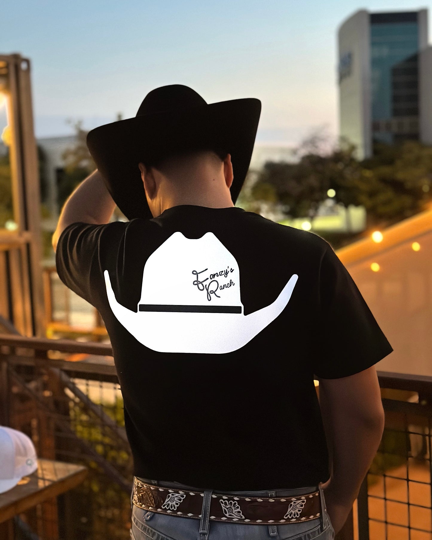 Black Fonzys Ranch T-Shirt