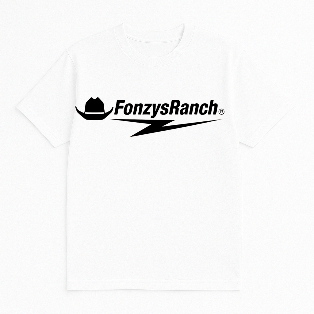 White Fonzys Ranch T-Shirt